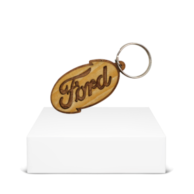 Wooden Ford Keyring