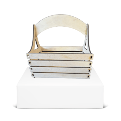 Wooden Gift Crate Basket